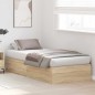 vidaXL Letto con contenitore in Rovere Sonoma 90x200 cm vidaXL Letto con contenitore in Rovere Sonoma 90x200 cm