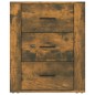 Comodino Rovere Fumo 50x36x60 cm Legno Multistrato Comodino Rovere Fumo 50x36x60 cm Legno Multistrato