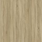 Credenza Rovere Sonoma 100x33x59,5 cm in Legno Multistrato