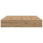 vidaXL Struttura letto in legno di quercia Artisan 200x200 cm