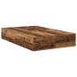 vidaXL Letto storage in legno antico 120x200 cm