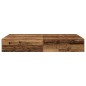 vidaXL Letto storage in legno antico 120x200 cm
