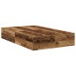 vidaXL Letto storage in legno antico 120x200 cm