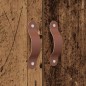 vidaXL Letto storage in legno antico 120x200 cm