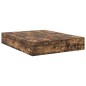vidaXL Letto con contenitore rovere fumè 140x200 cm vidaXL Letto con contenitore rovere fumè 140x200 cm
