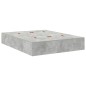vidaXL Letto con contenitore grigio cemento 150x200 cm vidaXL Letto con contenitore grigio cemento 150x200 cm