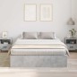 vidaXL Letto con contenitore grigio cemento 150x200 cm vidaXL Letto con contenitore grigio cemento 150x200 cm