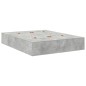 vidaXL Letto con contenitore grigio cemento 150x200 cm vidaXL Letto con contenitore grigio cemento 150x200 cm