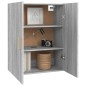 Armadietto Pensile a Parete Grigio Sonoma 69,5x34x90 cm Armadietto Pensile a Parete Grigio Sonoma 69,5x34x90 cm