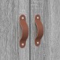 vidaXL Rete Letto Contenitore Grigia Sonoma 150x200 cm