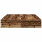 vidaXL Struttura letto con contenitore in legno vecchio 150 x 200 cm vidaXL Struttura letto con contenitore in legno vecchio 150 x 200 cm