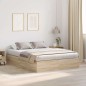 vidaXL Struttura Letto Contenitore Rovere Sonoma 160x200 cm vidaXL Struttura Letto Contenitore Rovere Sonoma 160x200 cm