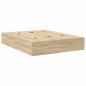 vidaXL Struttura Letto Contenitore Rovere Sonoma 160x200 cm vidaXL Struttura Letto Contenitore Rovere Sonoma 160x200 cm