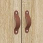 vidaXL Struttura Letto Contenitore Rovere Sonoma 160x200 cm vidaXL Struttura Letto Contenitore Rovere Sonoma 160x200 cm