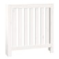 Copertura Termosifone Bianca 79,5x19x84 cm Legno Massello Pino Copertura Termosifone Bianca 79,5x19x84 cm Legno Massello Pino