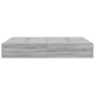 vidaXL Struttura letto con contenitore vitaXL grigio sonoma 160x200 cm vidaXL Struttura letto con contenitore vitaXL grigio sonoma 160x200 cm