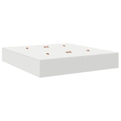 vidaXL Struttura Letto con archiviazione Bianco 180 x 200 cm Legno
