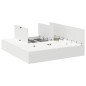 vidaXL Struttura Letto con archiviazione Bianco 180 x 200 cm Legno