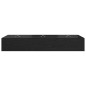vidaXL Struttura letto contenitore in rovere nero 90x190 cm vidaXL Struttura letto contenitore in rovere nero 90x190 cm