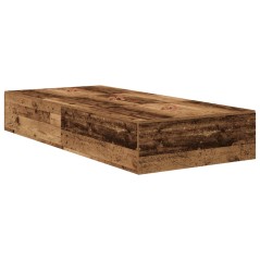 vidaXL Struttura letto in legno recuperato 90x190 cm, realizzato in legno ingegnerizzato.