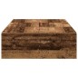vidaXL Struttura letto in legno recuperato 90x190 cm, realizzato in legno ingegnerizzato. vidaXL Struttura letto in legno recuperato 90x190 cm, realizzato in legno ingegnerizzato.