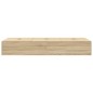 vidaXL Rete Letto Storage Rovere Sonoma 75 x 190 cm in Legno Ingegnerizzato