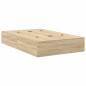 vidaXL Letto contenitore Rovere Sonoma 120 x 190 cm vidaXL Letto contenitore Rovere Sonoma 120 x 190 cm