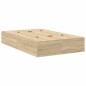 vidaXL Letto contenitore Rovere Sonoma 120 x 190 cm vidaXL Letto contenitore Rovere Sonoma 120 x 190 cm