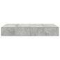 vidaXL Letto con contenitore grigio cemento 120x190 cm vidaXL Letto con contenitore grigio cemento 120x190 cm