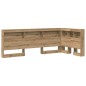 vidaXL Testata contenitore rovere artigianale 80 cm Legno vidaXL Testata contenitore rovere artigianale 80 cm Legno