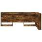 vidaXL Testata contenitore Rovere fumo 100 cm Legno multistrato vidaXL Testata contenitore Rovere fumo 100 cm Legno multistrato