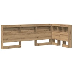 vidaXL Testata contenitore rovere artigianale 100 cm Legno multistrato