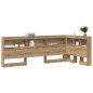 vidaXL Testata contenitore rovere artigianale 100 cm Legno multistrato vidaXL Testata contenitore rovere artigianale 100 cm Legno multistrato