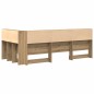vidaXL Testata contenitore rovere artigianale 100 cm Legno multistrato vidaXL Testata contenitore rovere artigianale 100 cm Legno multistrato