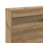 vidaXL Testata contenitore rovere artigianale 100 cm Legno multistrato vidaXL Testata contenitore rovere artigianale 100 cm Legno multistrato
