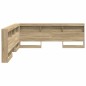 vidaXL Testata contenitore rovere sonoma 200 cm Legno multistrato vidaXL Testata contenitore rovere sonoma 200 cm Legno multistrato