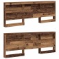 vidaXL Testata contenitore Legno vecchio 200 cm Legno multistrato vidaXL Testata contenitore Legno vecchio 200 cm Legno multistrato