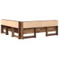 vidaXL Testata contenitore Legno vecchio 200 cm Legno multistrato vidaXL Testata contenitore Legno vecchio 200 cm Legno multistrato
