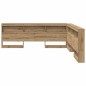 vidaXL Testata contenitore rovere artigianale 200 cm Legno multistrato vidaXL Testata contenitore rovere artigianale 200 cm Legno multistrato