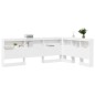 vidaXL Testata contenitore Bianco 120 cm Legno multistrato vidaXL Testata contenitore Bianco 120 cm Legno multistrato