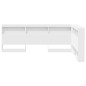vidaXL Testata contenitore Bianco 120 cm Legno multistrato vidaXL Testata contenitore Bianco 120 cm Legno multistrato