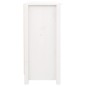 Credenza Bianca 100x35x74,5 cm in Legno Massello di Pino Credenza Bianca 100x35x74,5 cm in Legno Massello di Pino