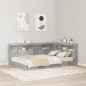 vidaXL Testata contenitore Grigio cemento 120 cm Legno multistrato vidaXL Testata contenitore Grigio cemento 120 cm Legno multistrato