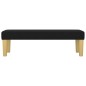 Panca Nera 100x30x30 cm in Tessuto