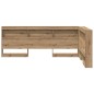 vidaXL Testata contenitore rovere artigianale 120 cm Legno multistrato vidaXL Testata contenitore rovere artigianale 120 cm Legno multistrato