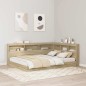 vidaXL Testata contenitore rovere sonoma 140 cm Legno multistrato vidaXL Testata contenitore rovere sonoma 140 cm Legno multistrato