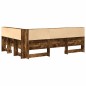vidaXL Testata contenitore Rovere fumo 140 cm Legno multistrato vidaXL Testata contenitore Rovere fumo 140 cm Legno multistrato