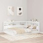 vidaXL Testata contenitore Bianco 160 cm Legno multistrato vidaXL Testata contenitore Bianco 160 cm Legno multistrato