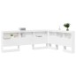 vidaXL Testata contenitore Bianco 160 cm Legno multistrato vidaXL Testata contenitore Bianco 160 cm Legno multistrato