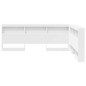 vidaXL Testata contenitore Bianco 160 cm Legno multistrato vidaXL Testata contenitore Bianco 160 cm Legno multistrato
